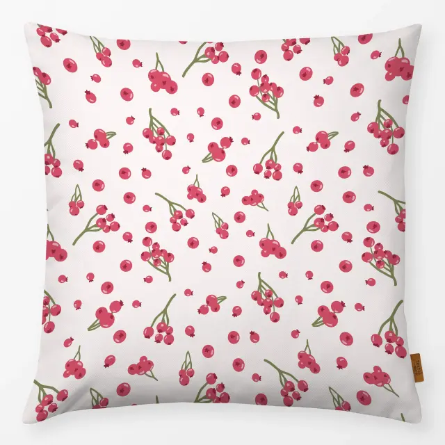 Kissen Autumn Berries Muster Beeren