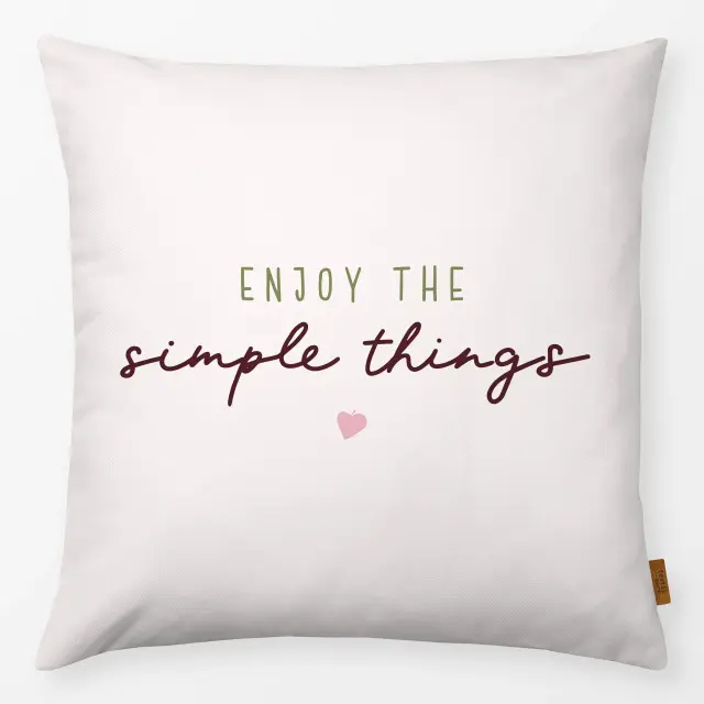 Kissen Enjoy the simple things