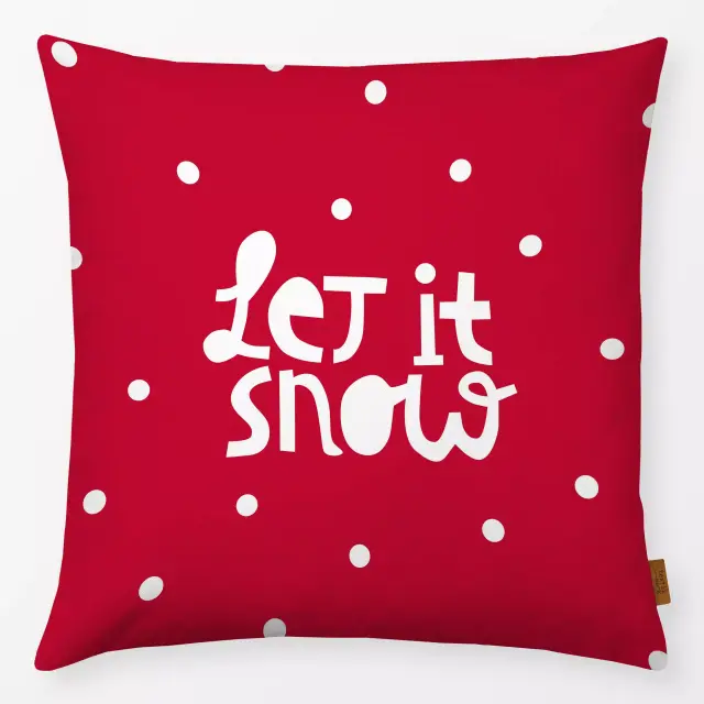 Kissen Let it snow