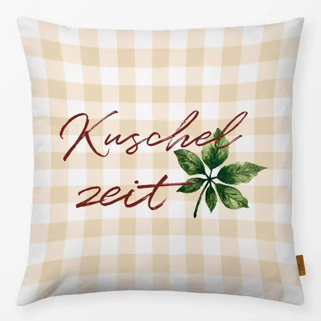 Kissen Kuschelzeit im Herbst