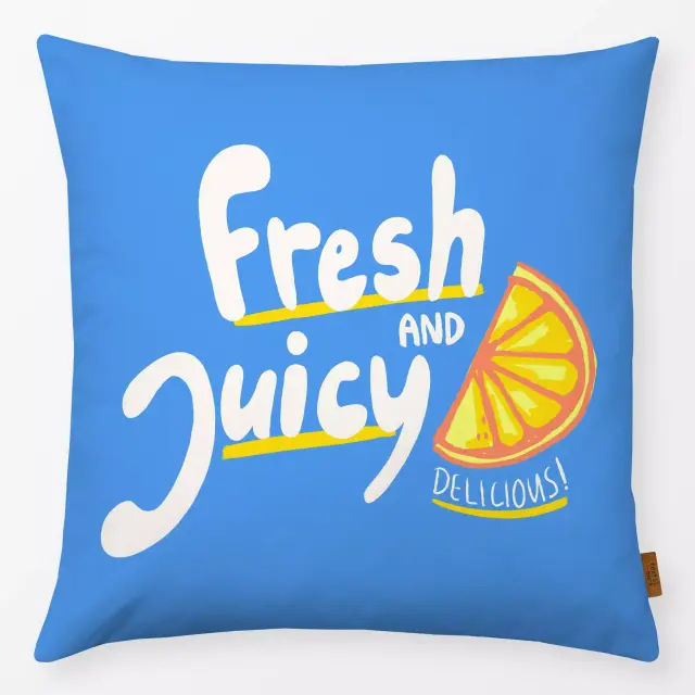 Kissen Fresh and juicy blue