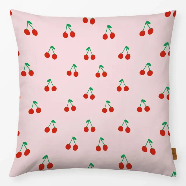 Kissen Picnic Kirsche Rosa