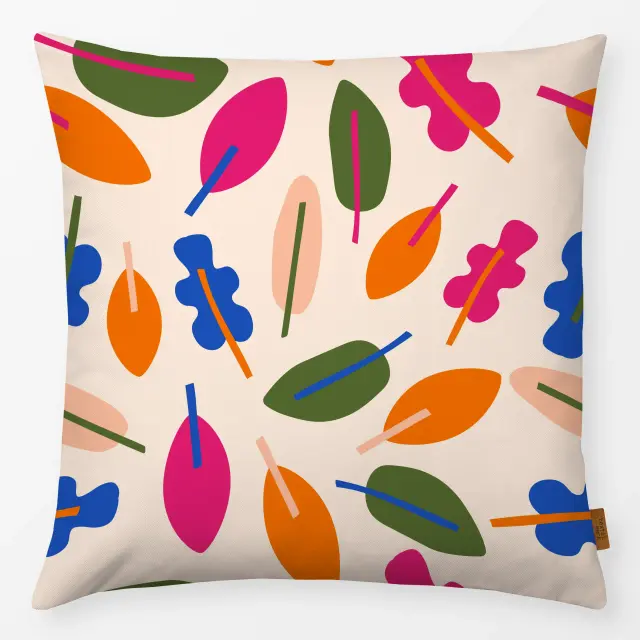 Kissen Leaf Pattern