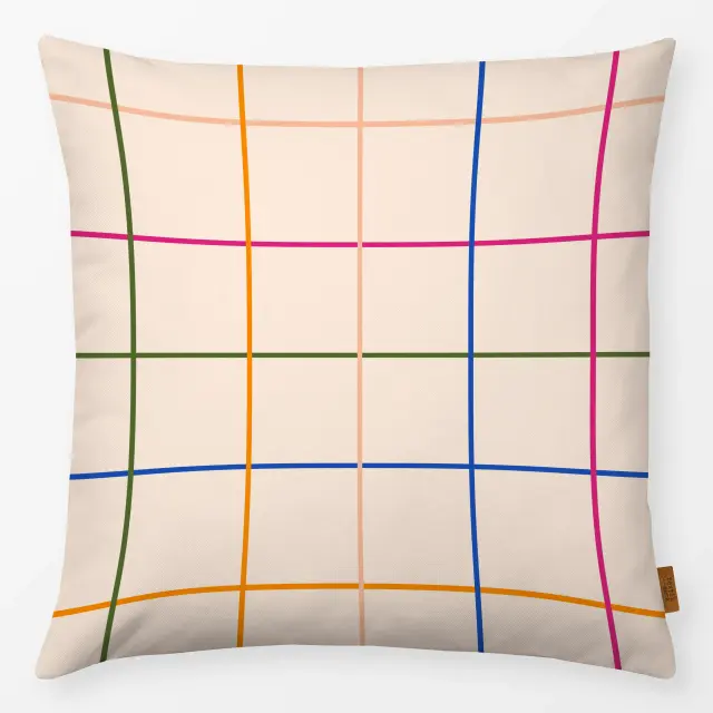 Kissen Color Stripes Beige
