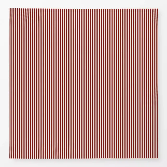 Tischdecke Schmale Streifen weihnachtsrot