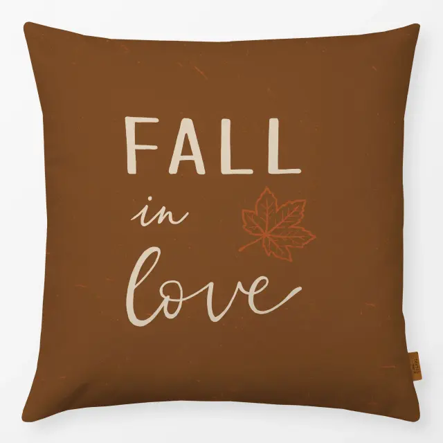 Kissen Fall in love