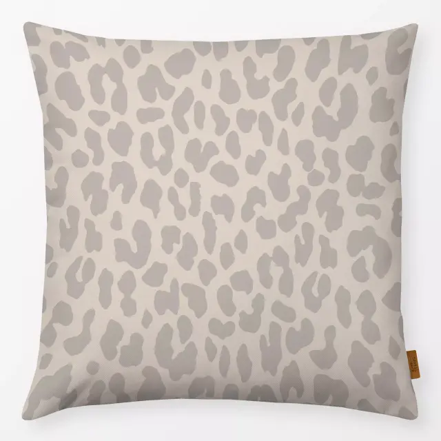 Kissen Leopard beige