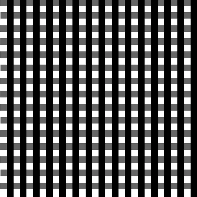 Servietten Karo Gingham schwarz