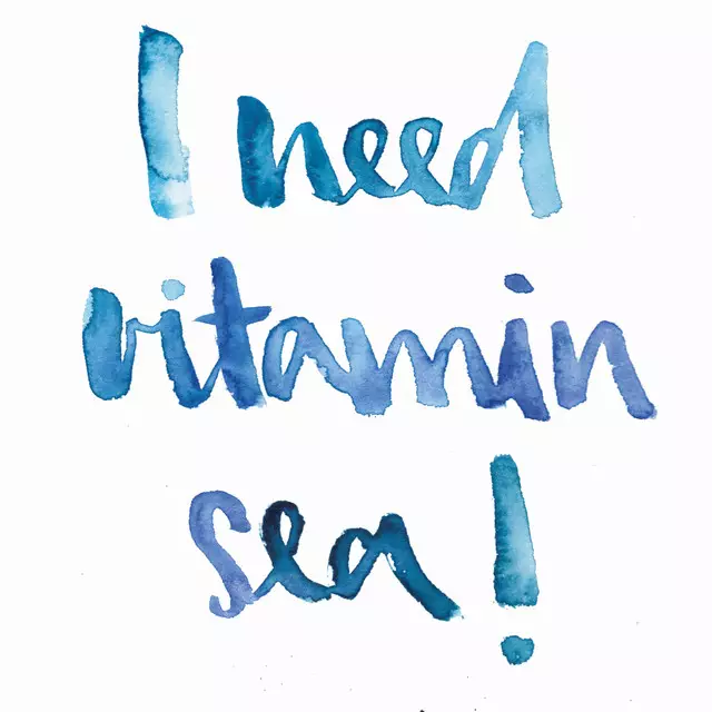 Tischset Vitamin Sea oceanblue
