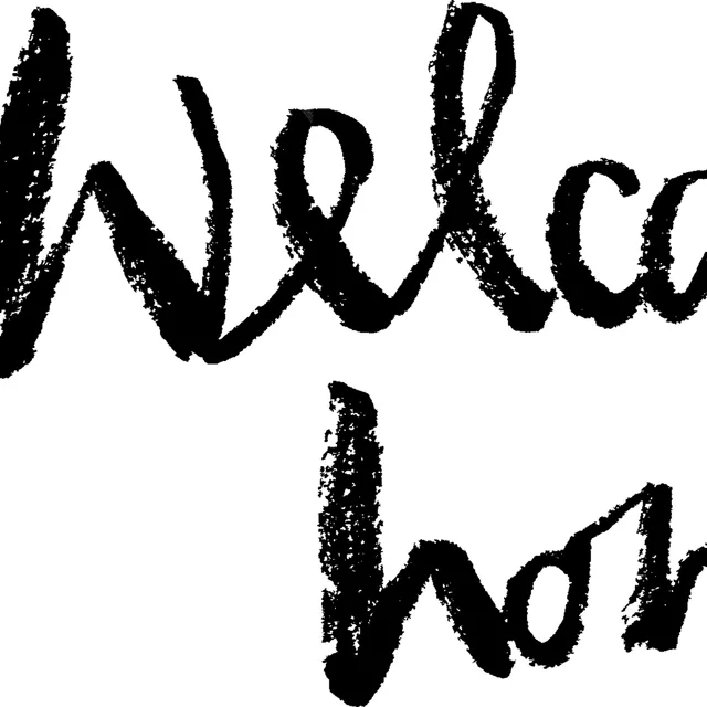 Sitzkissen Welcome Home