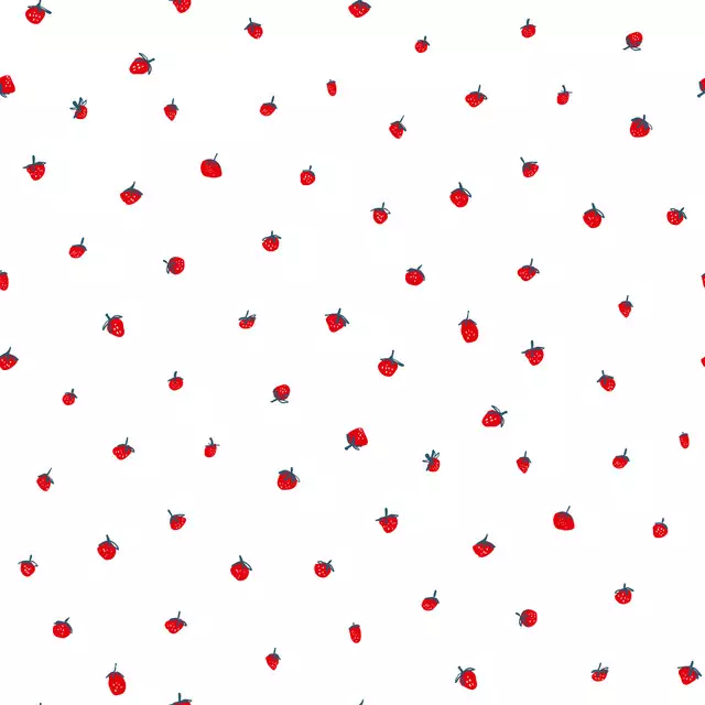 Bettwäsche Erdbeeren