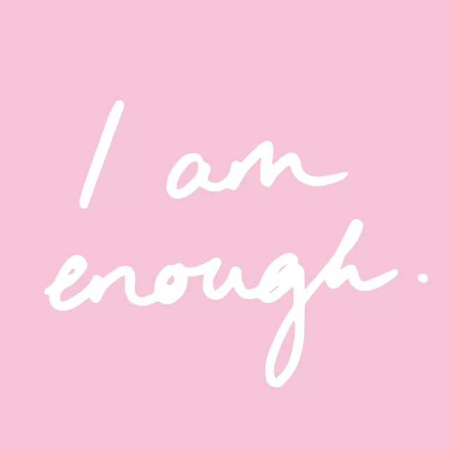 Servietten I am enough 1