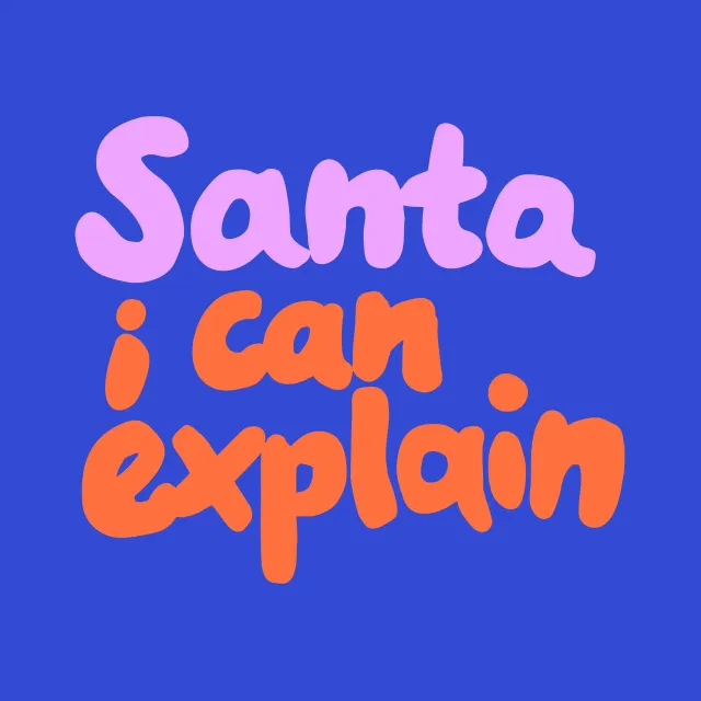 Tischset Santa I Can Explain 1