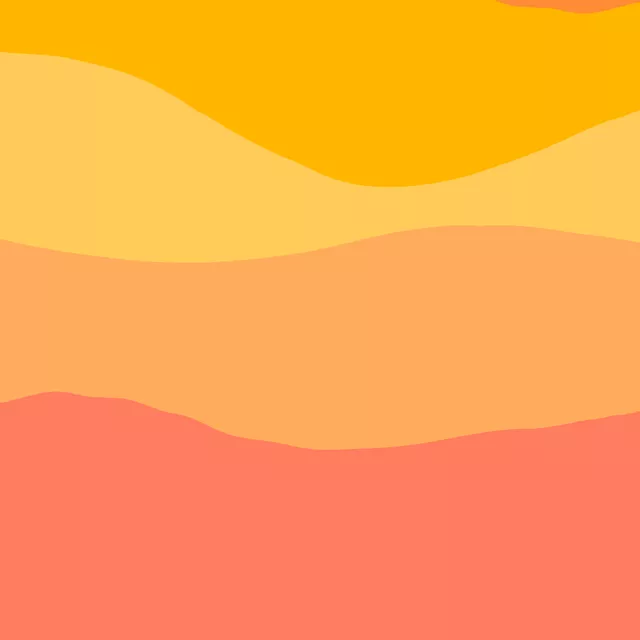 Kissen Colorful Waves 4