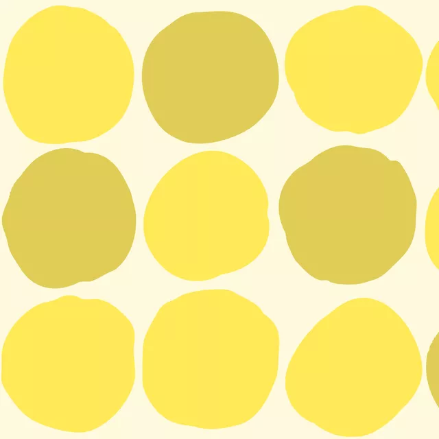 Sitzkissen Yellow Dots