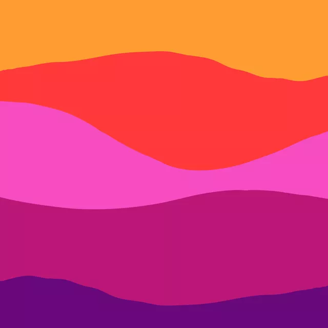 Geschirrtücher Colorful Waves 1