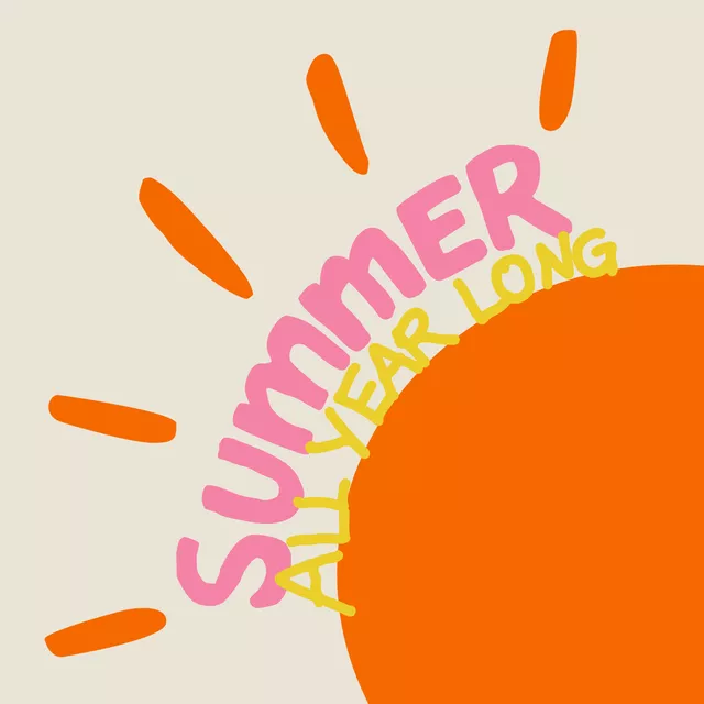 Sitzkissen Summer All Year Long