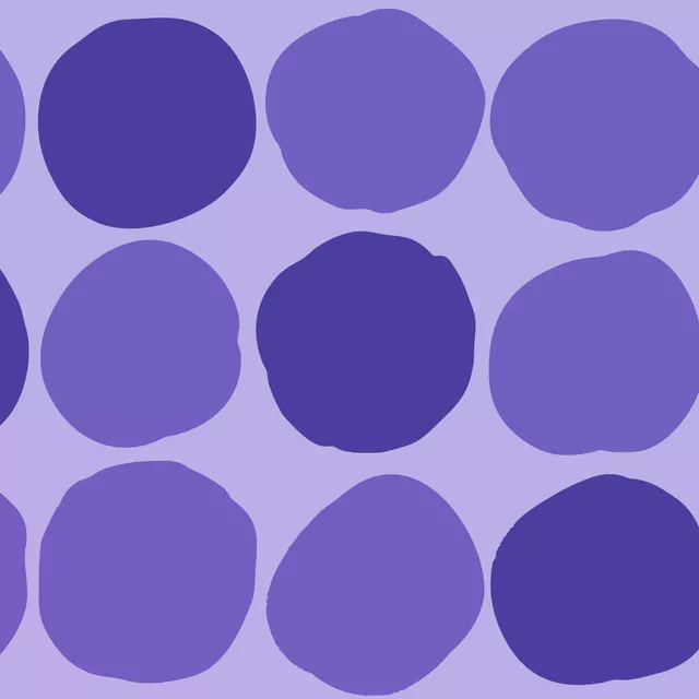 Tischdecke Purple Dots