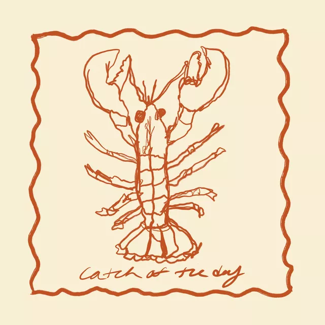 Servietten Catch of the Day: Lobster
