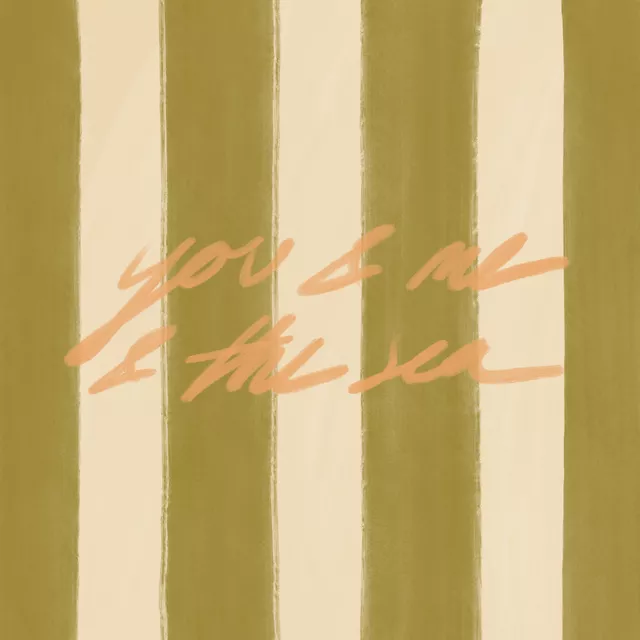Kissen You & Me & The Sea Stripes