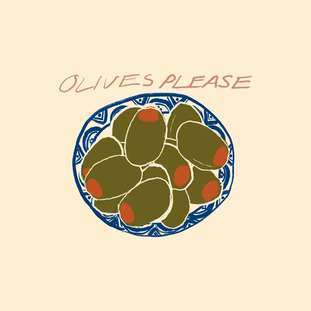 Kissen Olives Please
