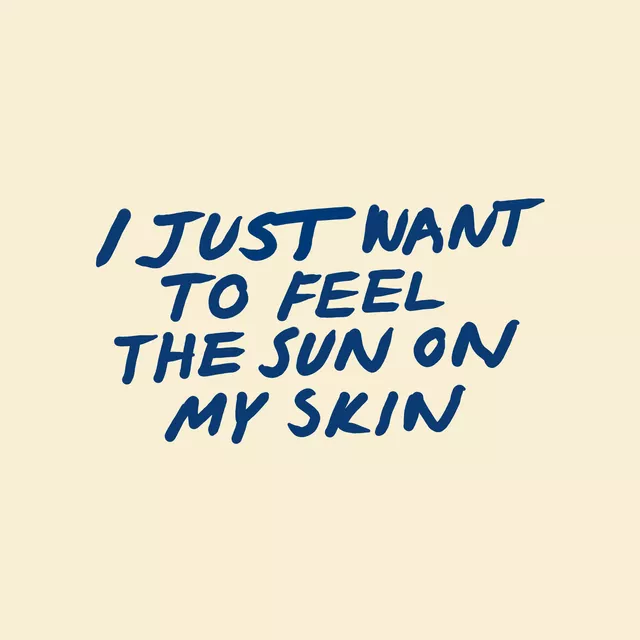 Kissen Sun On My Skin