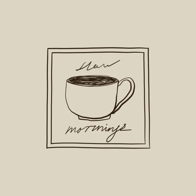 Kissen Slow Mornings Coffee