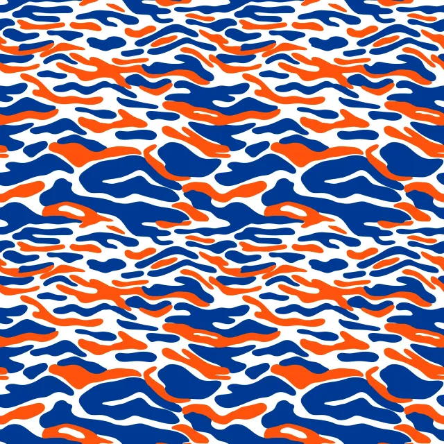 Kissen Abstract Wave Pattern