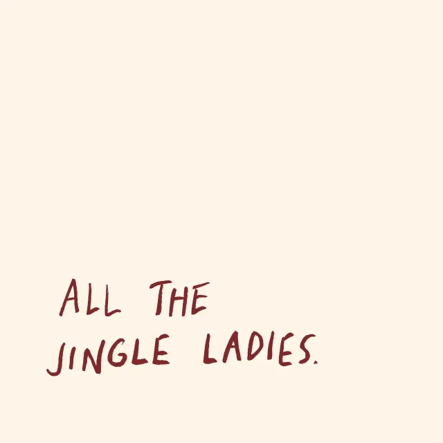 Bettwäsche All The Jingle Ladies