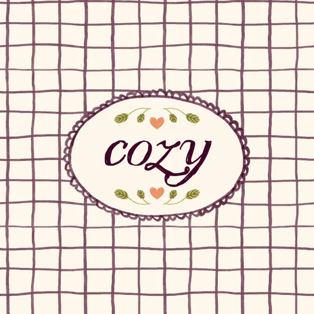 Tischdecke Cozy Typography
