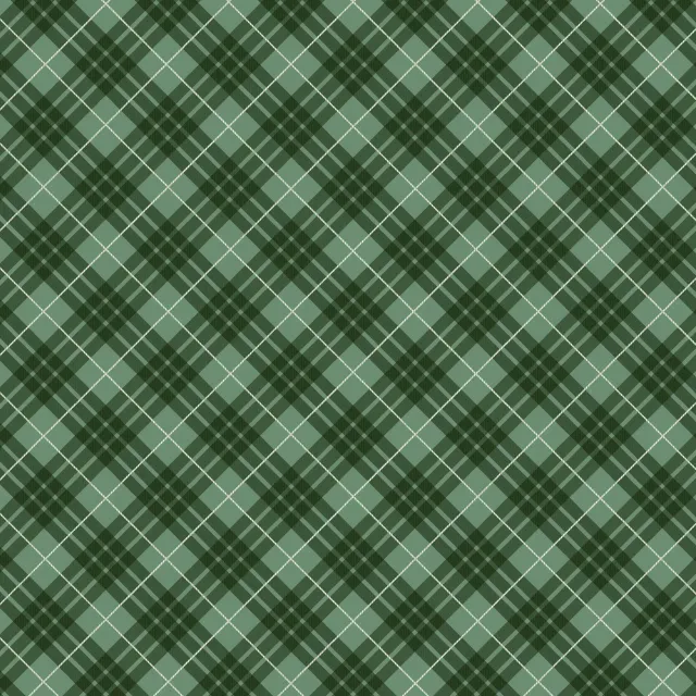 Tischläufer Green Christmas Plaid