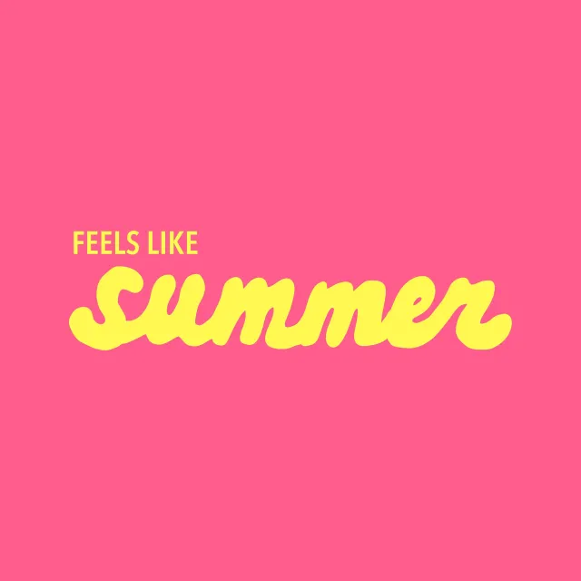 Servietten Feels Like Summer pink