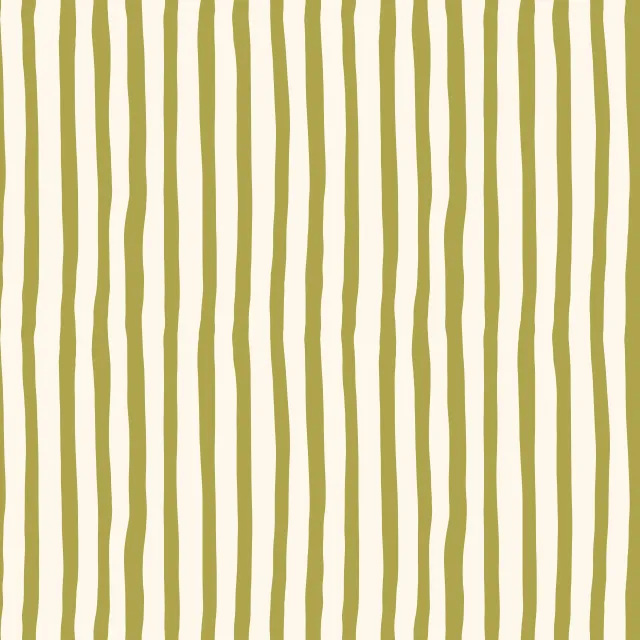 Kissen Organic Stripes Green