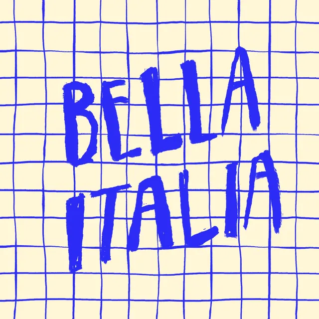 Sitzkissen Bella Italia Checkered Pattern