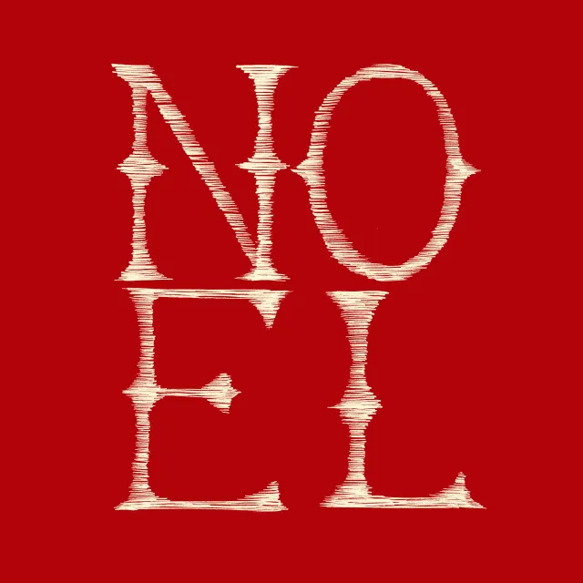 Kissen Embroidered Noel