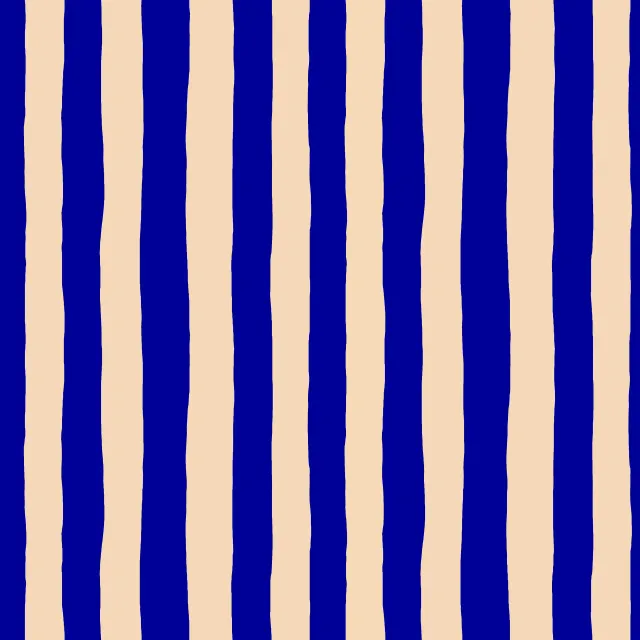Tischläufer Santorini Stripes Blue & Beige