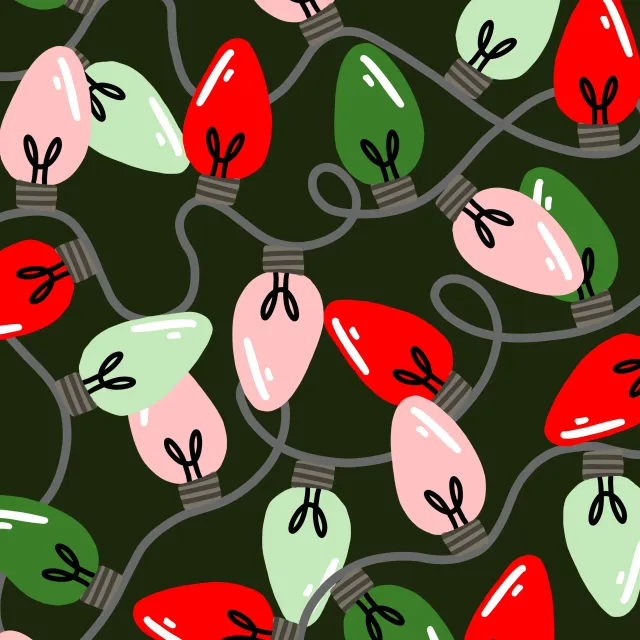 Kissen Green Twinkle Tangle