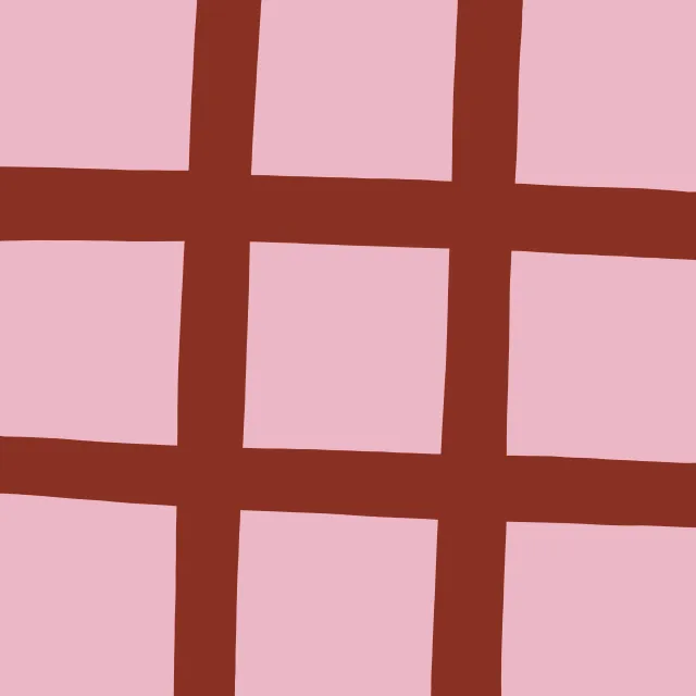 Tischset Streifen Rot