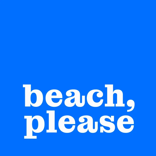 Tischdecke Beach please