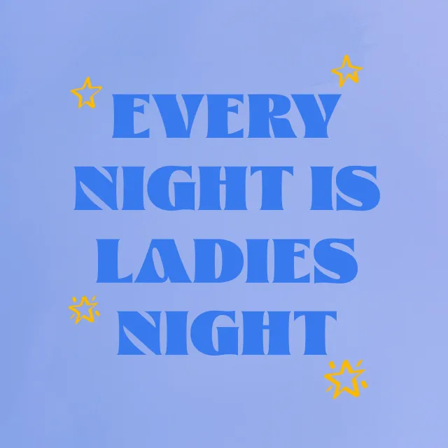 Servietten Lady Night Blau