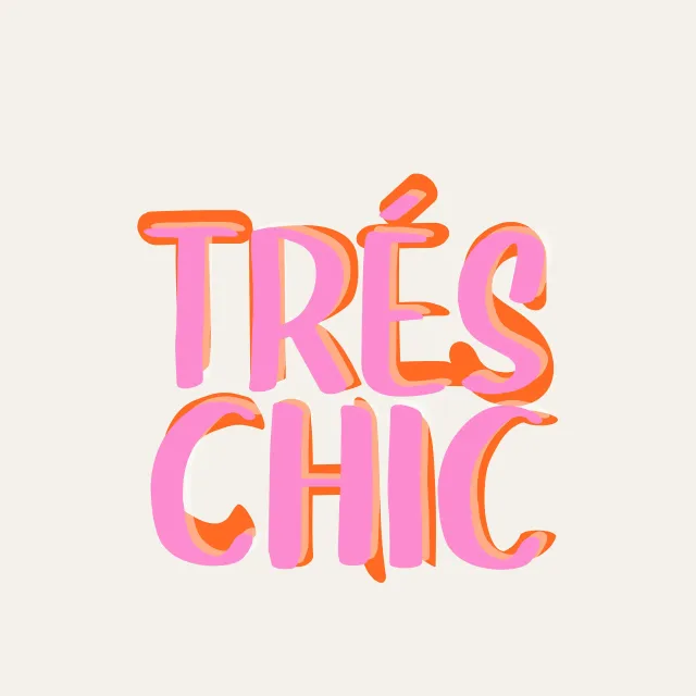 Tischset Pop-Art-Tres-Chic