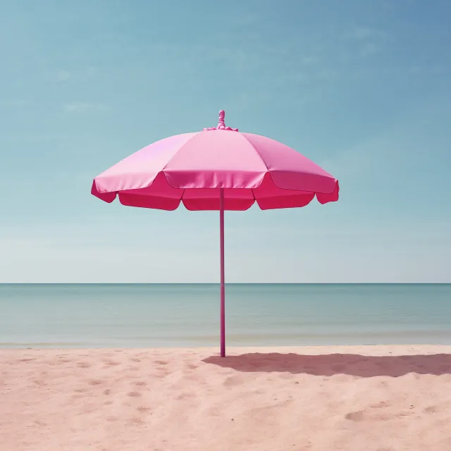 Kissen Pink-Parasol