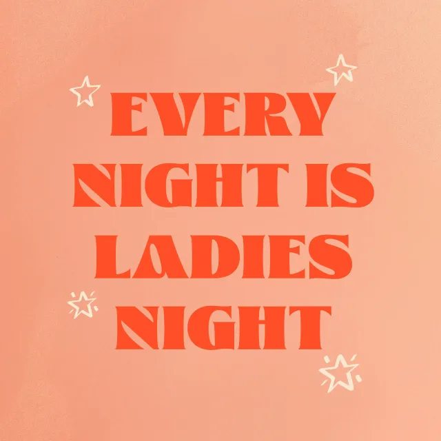 Tischset Lady Night Orange