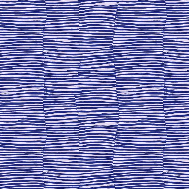 Sitzkissen Geradlinigkeit blau