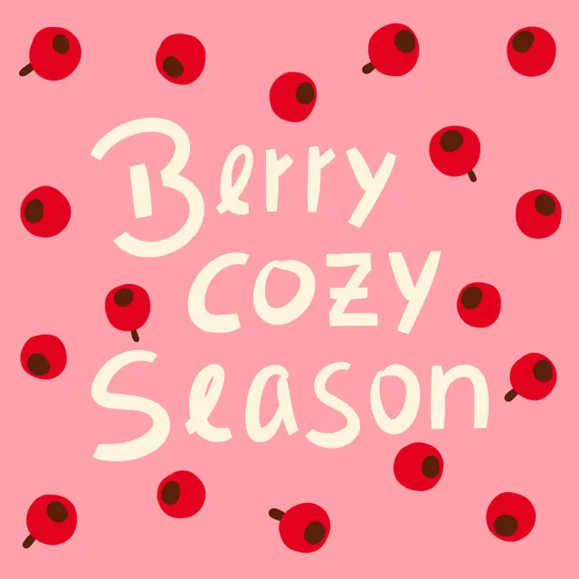 Bodenkissen Berry Cozy Season