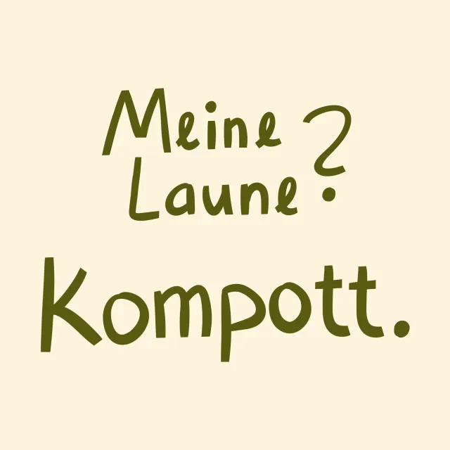 Bodenkissen Kompott Laune