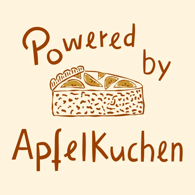 Bodenkissen Apfelkuchen Liebe