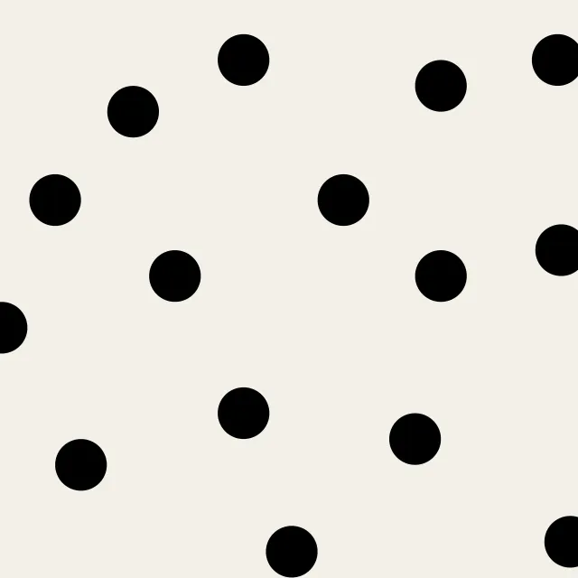 Polka Dots / Punkte schwarz & weiß