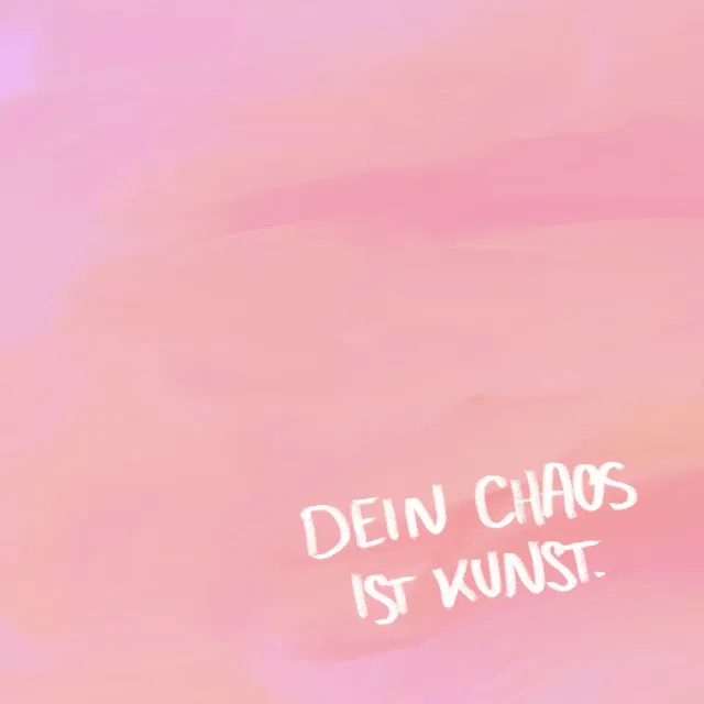 Servietten Dein Chaos ist Kunst