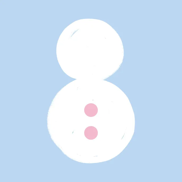 Servietten Schneemann